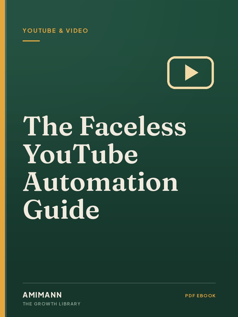 The Faceless YouTube Automation Guide
