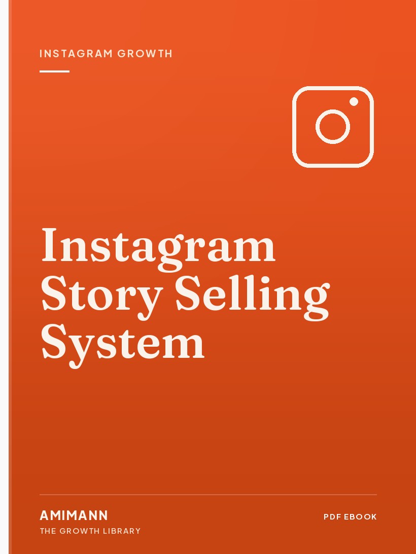 Instagram Story Selling System