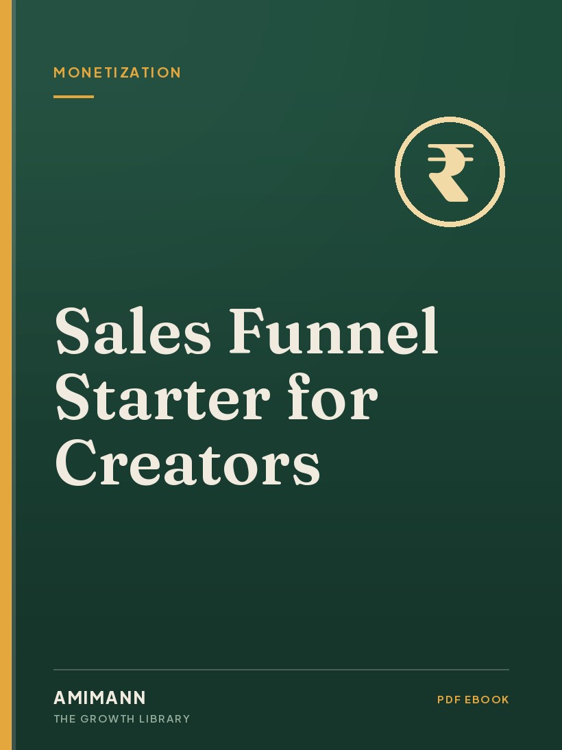 Sales Funnel Starter for Creators
