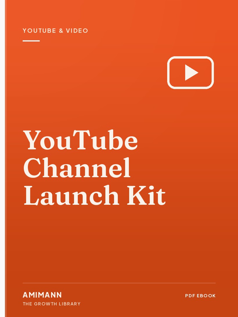 YouTube Channel Launch Kit